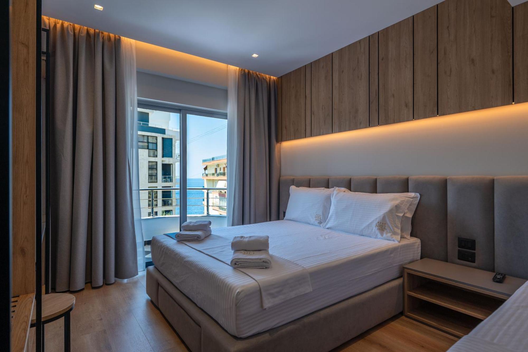 Arel Hotel Sarandë Exterior foto